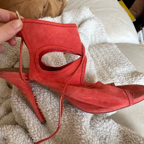 Aquazzura Sexy Thing Coral 38.5 - Picture 4 of 9